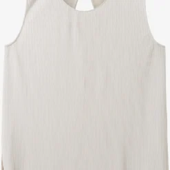 Tom Tailor Tanktops Top Dames Lichtgrijs