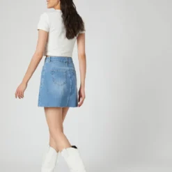 Mini Rokken Rok Vivian Dames Lichtblauw 10 Mini Rokken Rok Vivian Dames Lichtblauw -About You Winkel 851f8640d2bbd92174d0240c586eb532 scaled