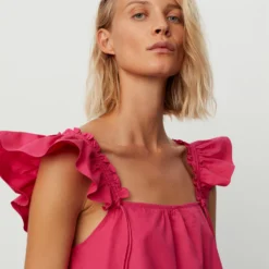 Blouse Tops Blouse Cerise Dames Fuchsia -About You Winkel 853b41270eaf1a0079aec1fffe48844b scaled