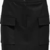ONLY Leren Rokken Rok VERA Dames Zwart -About You Winkel 85666bc6ce6ac3bcc51eb3d69d83cace scaled