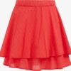 WE FASHION Mini Rokken Rok Dames Oranjerood