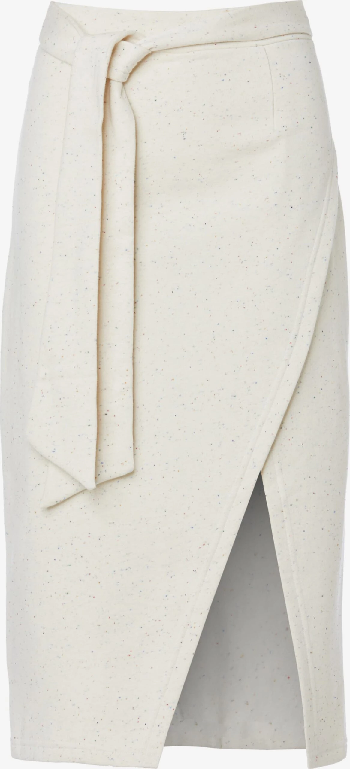 Midi Rokken Rok FEATHER Dames Ecru / Sand 3 Midi Rokken Rok FEATHER Dames Ecru / Sand