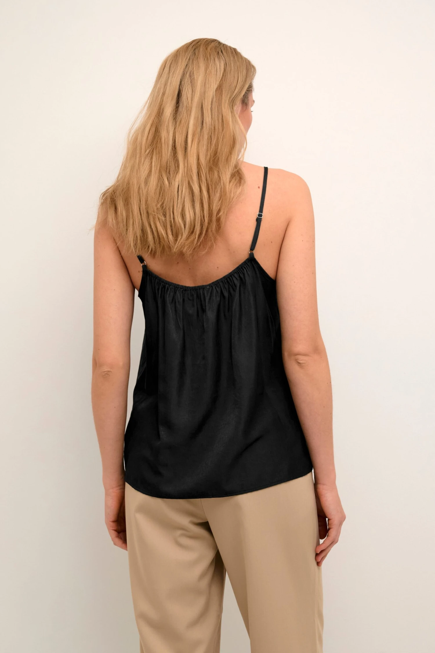 Cream Blouse Tops Blouse Anna Dames Zwart 5 Cream Blouse Tops Blouse Anna Dames Zwart - Afbeelding 3