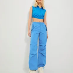 JJXX Pantalons Tapered Broek Blake Dames Lichtblauw -About You Winkel 8b76bbe7e50204e5b561a21350f0bf92 scaled