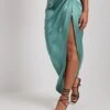 NA-KD Maxi Rokken Rok Dames Mintgroen -About You Winkel 8df500134b746810a742975fdb1f5a78