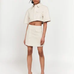 Mini Rokken Rok Meidi Dames Beige -About You Winkel 8e2062b627735fe02d343b7616df825d scaled