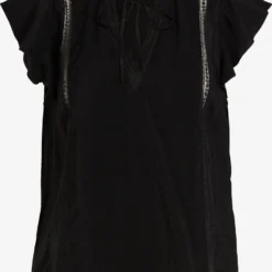 Vila Blouse Tops Blouse Lucia Dames Zwart