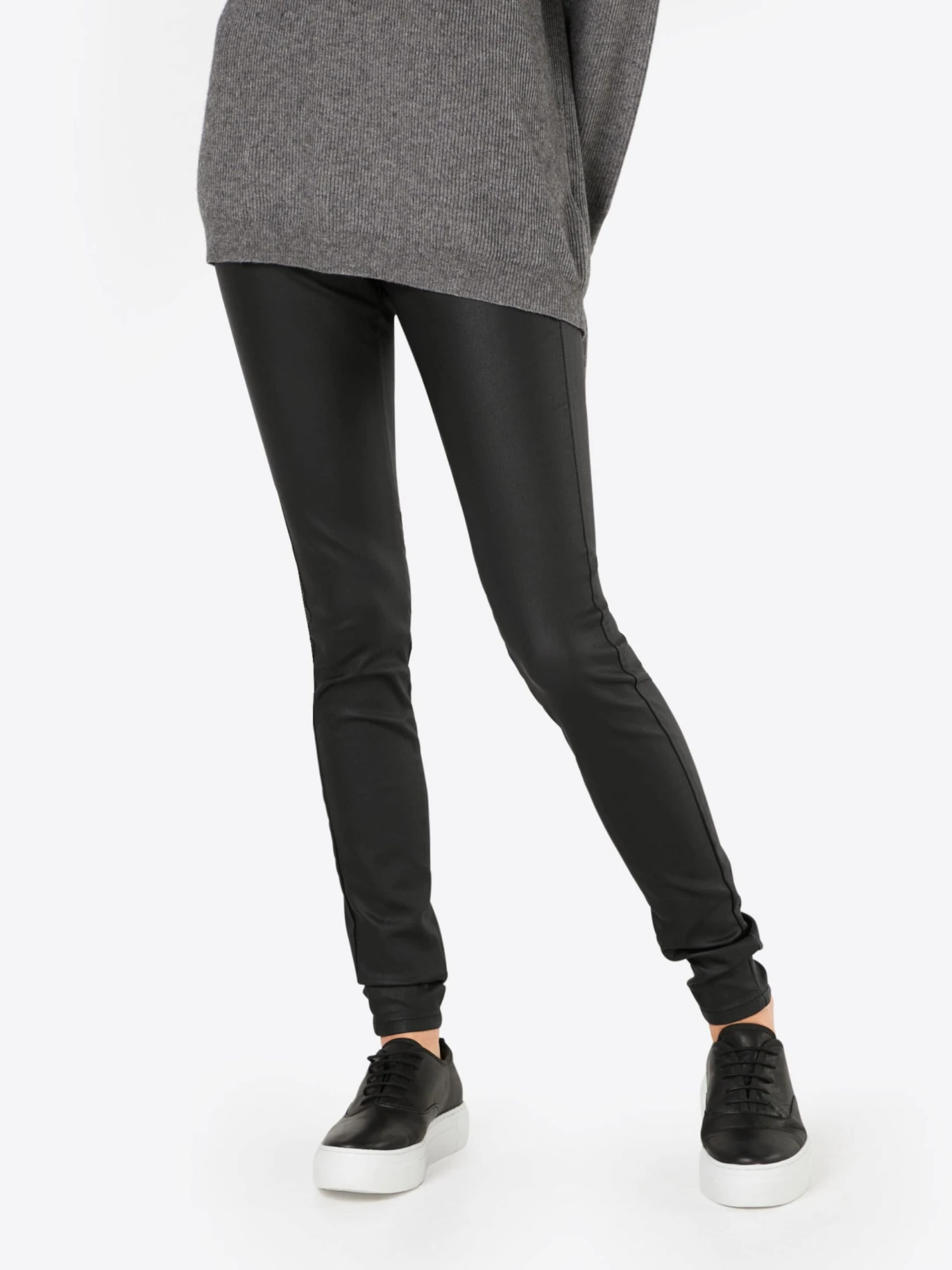Kaffe Pantalons Slimfit Broek Ada Dames Zwart 5 Kaffe Pantalons Slimfit Broek Ada Dames Zwart - Afbeelding 3