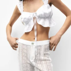 PULL & BEAR Pantalons Bootcut Broek Dames Wit 11 PULL & BEAR Pantalons Bootcut Broek Dames Wit -About You Winkel 9305b26f0a0759e7d61a4acb5f5c19f9 scaled