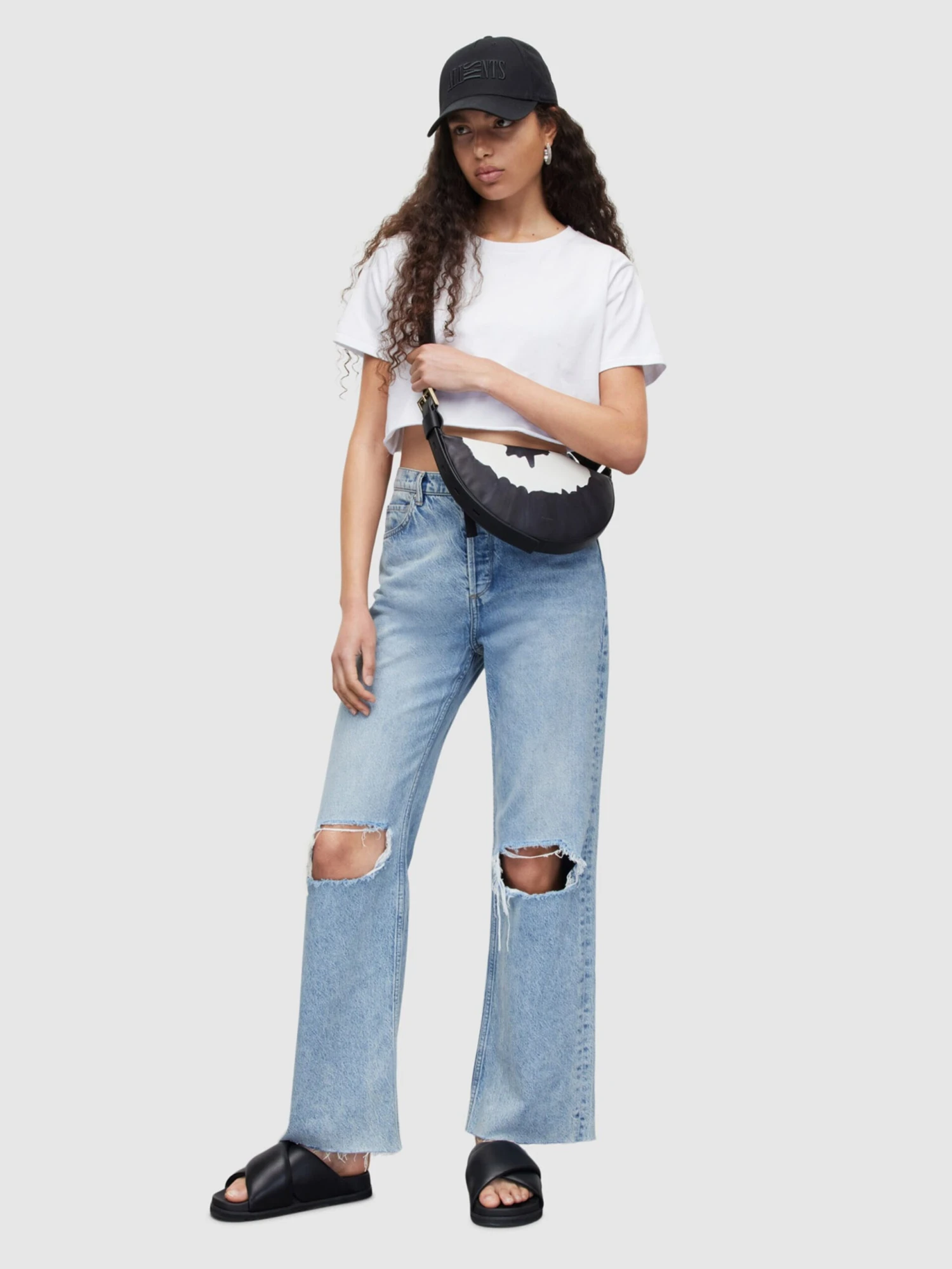 AllSaints T-shirts Shirt SOPH Dames Wit 6 AllSaints T-shirts Shirt SOPH Dames Wit - Afbeelding 4