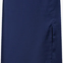 EDITED Midi Rokken Rok Nathan Dames Navy