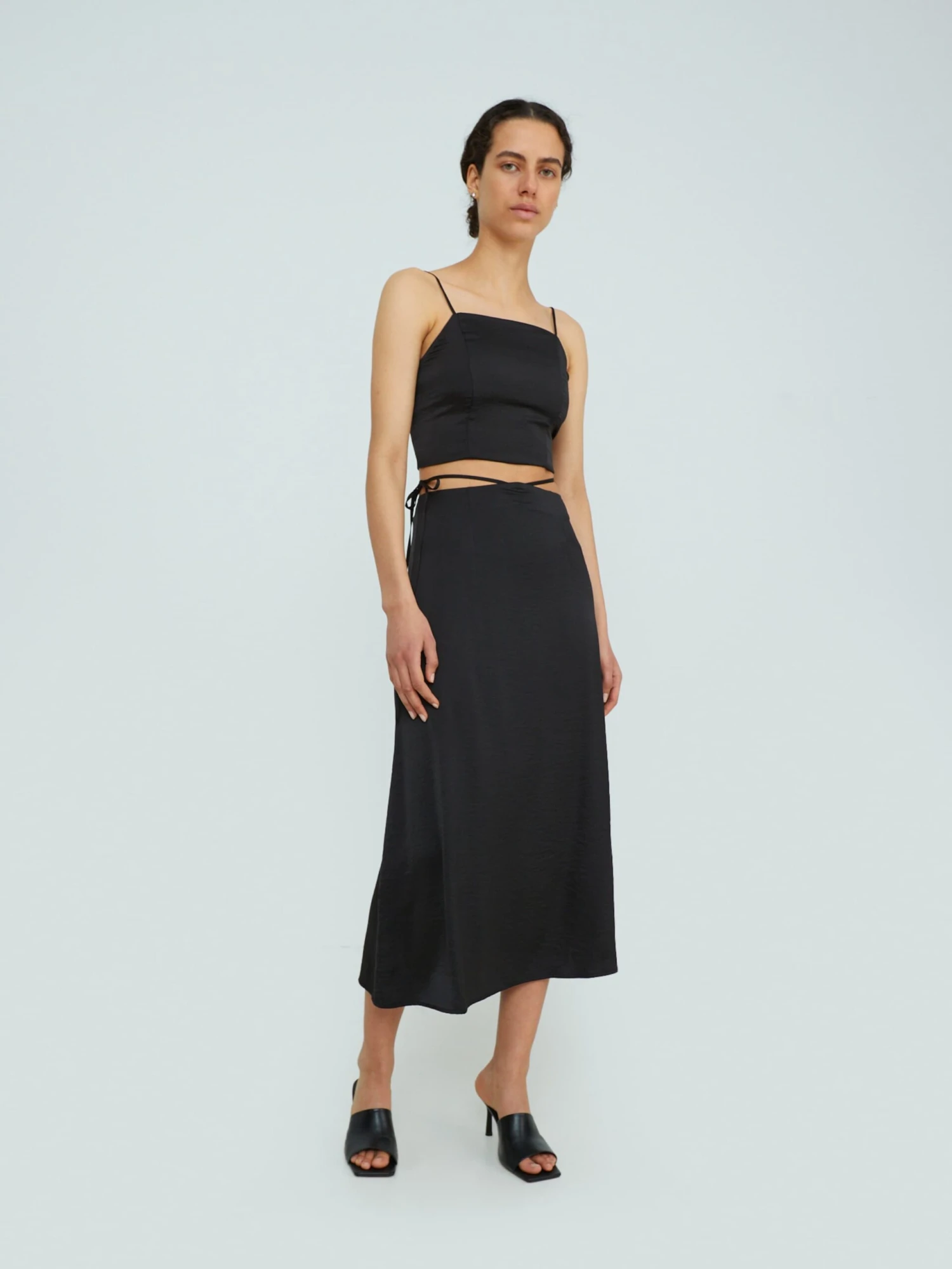 EDITED Maxi Rokken Rok Kay Dames Zwart 8 EDITED Maxi Rokken Rok Kay Dames Zwart - Afbeelding 6