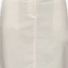 Marie Lund Mini Rokken Rok Dames Ecru