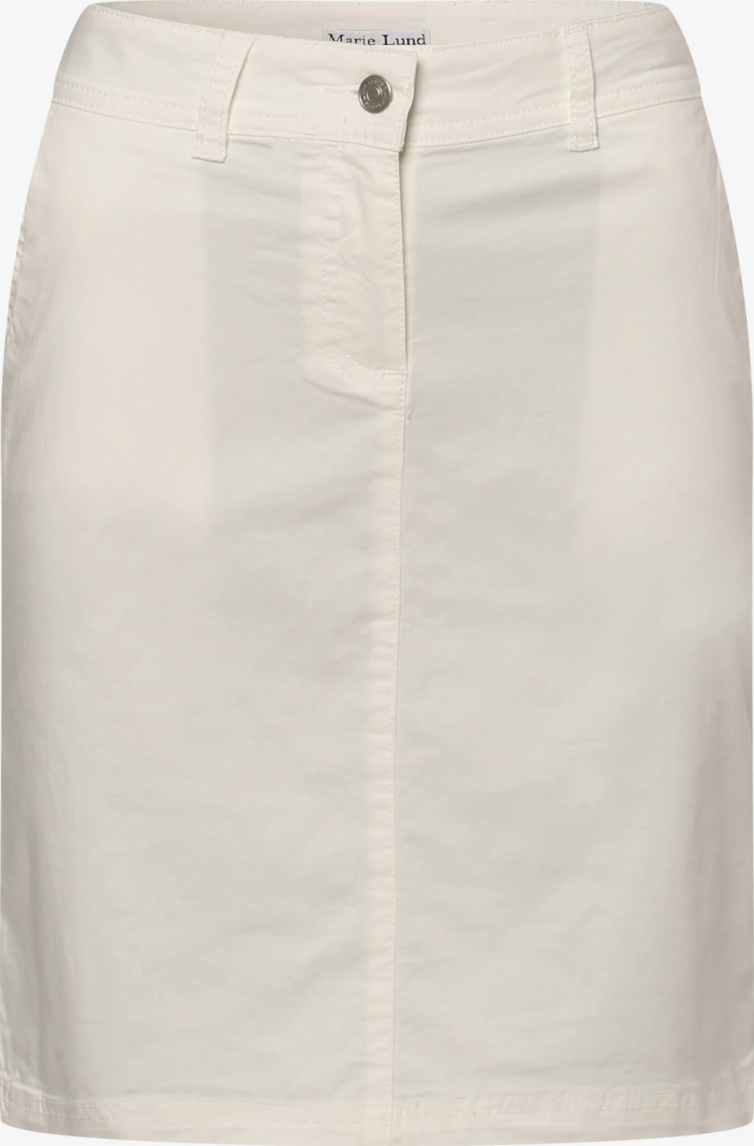 Marie Lund Mini Rokken Rok Dames Ecru 3 Marie Lund Mini Rokken Rok Dames Ecru