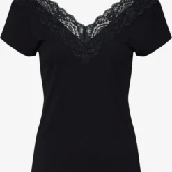 About You T-shirts Shirt Annelie Dames Zwart