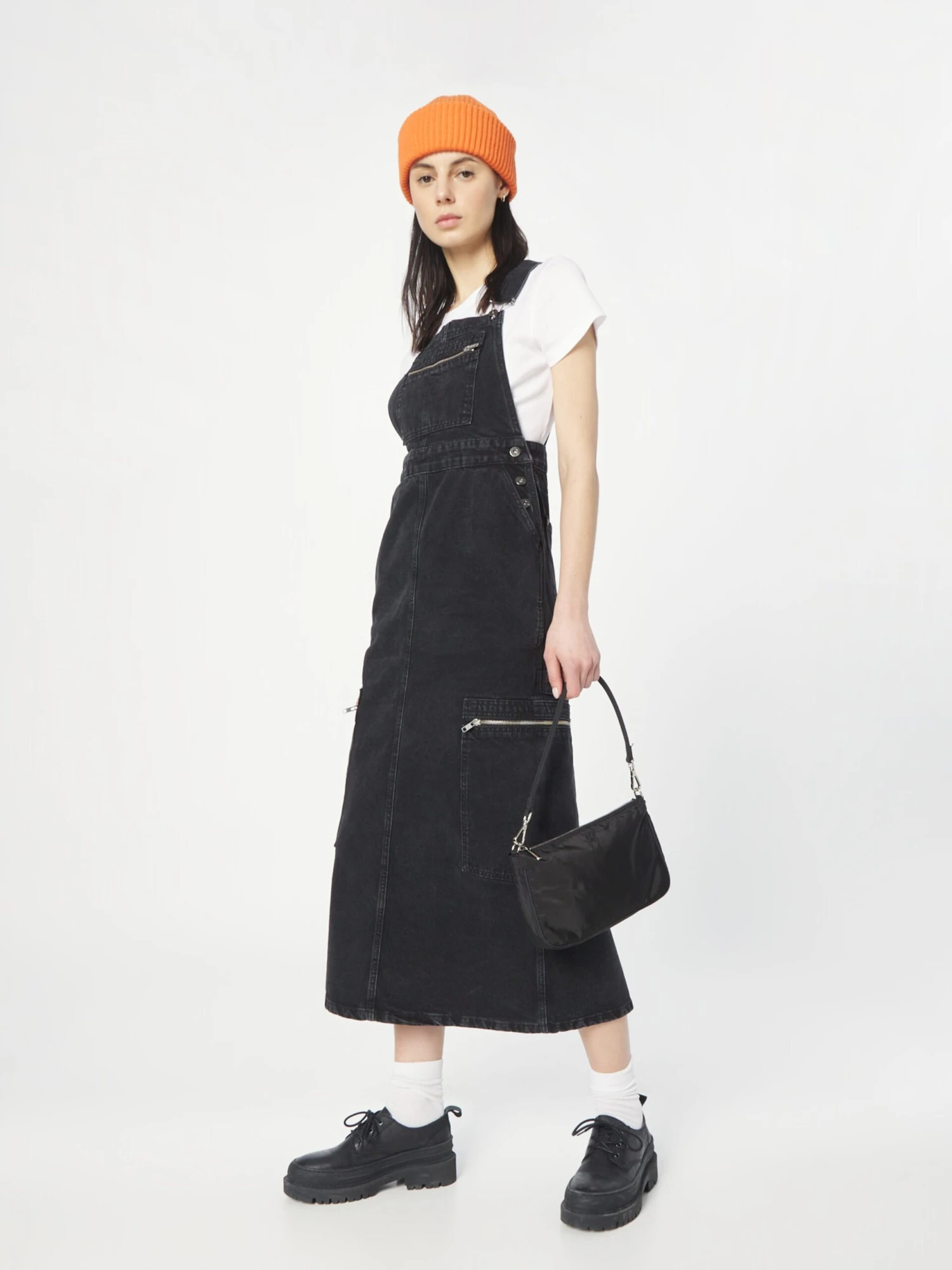 The Ragged Priest Spijkerrokken Overgooier RHEA Dames Zwart 7 The Ragged Priest Spijkerrokken Overgooier RHEA Dames Zwart - Afbeelding 5