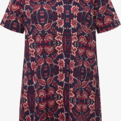 Ulla Popken T-shirts Shirt Dames Bordeaux