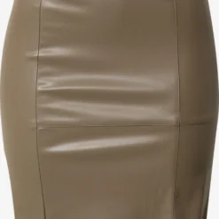 Vero Moda Leren Rokken Rok OLYMPIA Dames Sepia