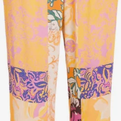 Ulla Popken Pantalons Regular Broek ROSE Dames Lichtoranje
