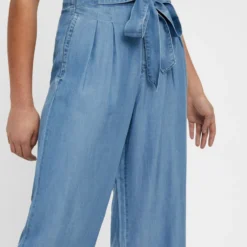 Vero Moda Pantalons Wide Leg Broek Dames Smoky Blue -About You Winkel 9ccd6acd8a5619bff7b1a62ec32a8de1 scaled