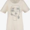 Ulla Popken T-shirts Shirt Dames Champagne -About You Winkel 9cdaae1b2ec11321c0c470f1cf7557b4