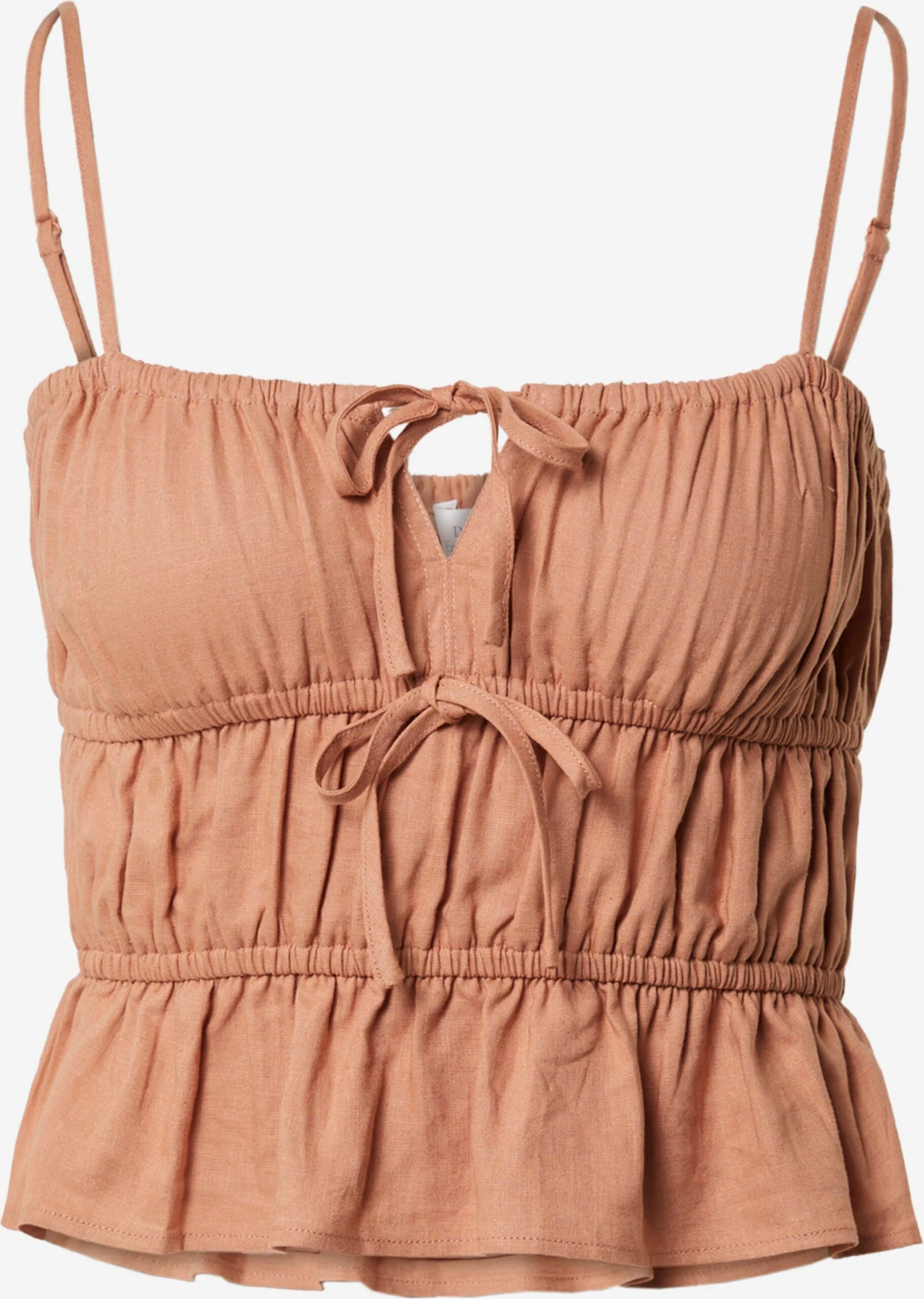 Blouse Tops Blouse Ava Dames Lichtbruin 2 Blouse Tops Blouse Ava Dames Lichtbruin