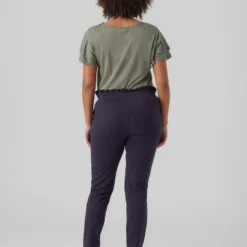 Mamalicious Pantalons Tapered Broek Lif Dames Nachtblauw -About You Winkel a0de99b221a4e44e0041bbd3ba5bb57f scaled