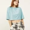 Crop Tops Shirt Crosby Dames Lichtblauw -About You Winkel a10a2831701fd82d890ff0df4a0618b0