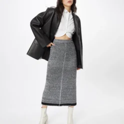 Maxi Rokken Rok Ilvana Dames Grijs Gemêleerd -About You Winkel a1817de90fc24955ce31d6af4229c850 scaled