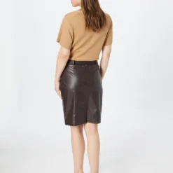 BOSS ORANGE Leren Rokken Rok Valila Dames Donkerbruin -About You Winkel a1e234a3b362e78146b5e04f7e7e5e68 scaled