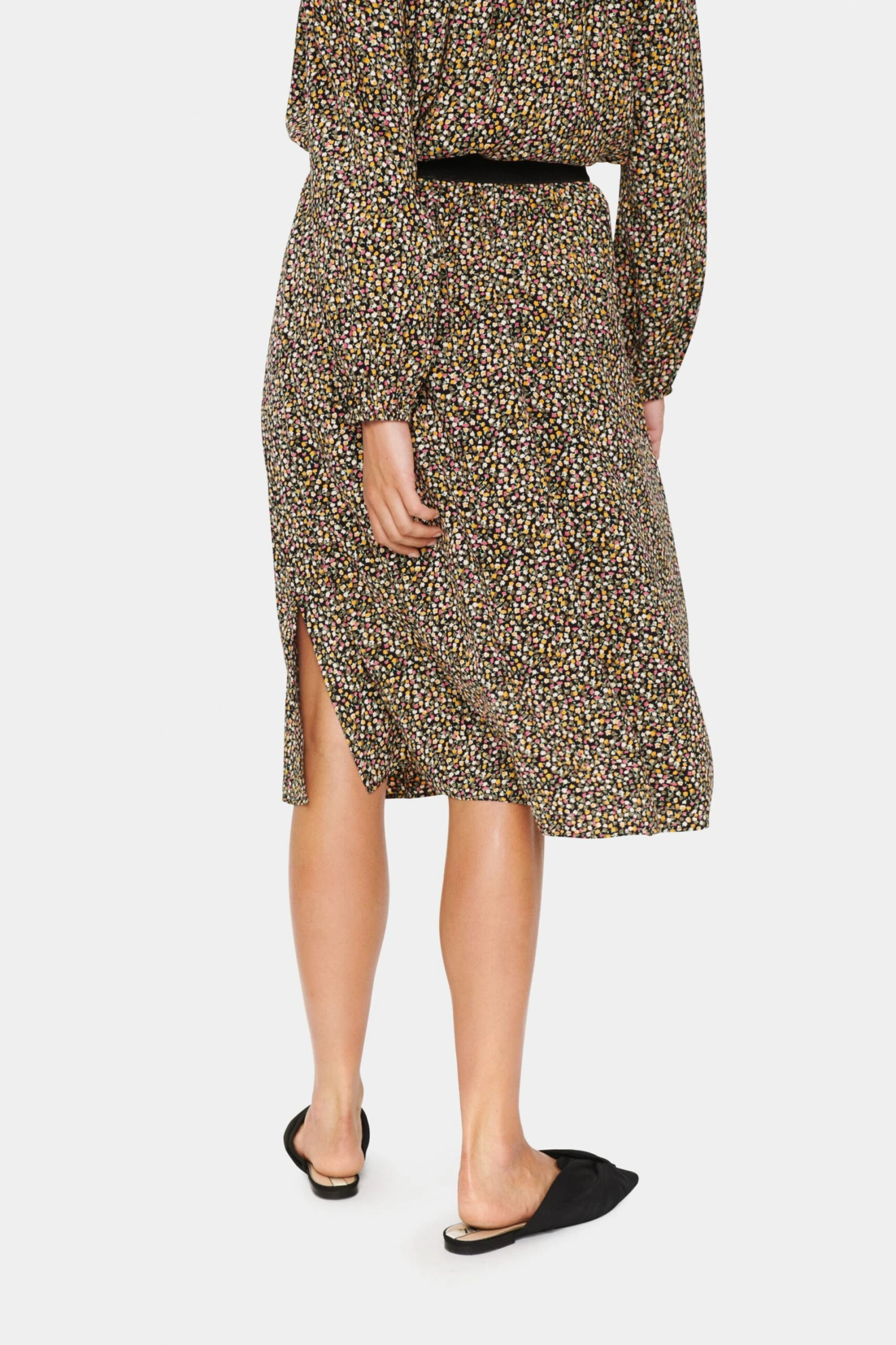 Saint Tropez Midi Rokken Rok Ofia Dames Gemengde Kleuren 6 Saint Tropez Midi Rokken Rok Ofia Dames Gemengde Kleuren - Afbeelding 4