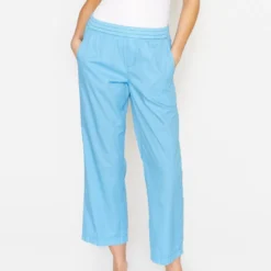 Angels Pantalons Wide Leg Broek Linn Jump Dames Lichtblauw -About You Winkel a2d3e8b7fd73985747c1d0d440aaafc0 scaled