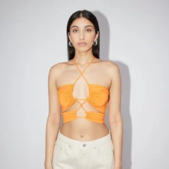 Crop Tops Top Leyli Dames Oranje -About You Winkel a302ee39153a0b596e9a85d8b6212103 scaled