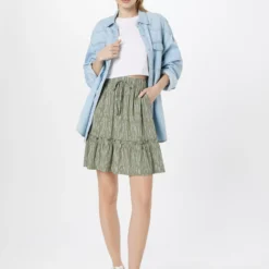 Soft Rebels Mini Rokken Rok Tabit Dames Kaki -About You Winkel a3a5a579f7fc52c934fd85177c49e814 scaled