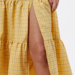 Midi Rokken Rok Paradiso Dames Geel -About You Winkel a42bb451291d1678e181706690eddc80 scaled