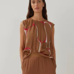 Someday Blouse Tops Blouse Zacci Dames Bruin -About You Winkel a4ed94812534277d27ea636845aabb5c scaled