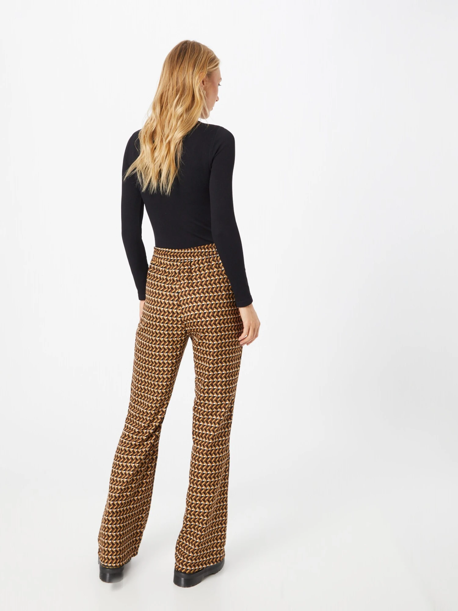 ONLY Pantalons Flared Broek DIEM LIFE Dames Bruin / Karamel 6 ONLY Pantalons Flared Broek DIEM LIFE Dames Bruin / Karamel - Afbeelding 4