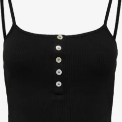 ONLY Crop Tops Top NESSA Dames Zwart