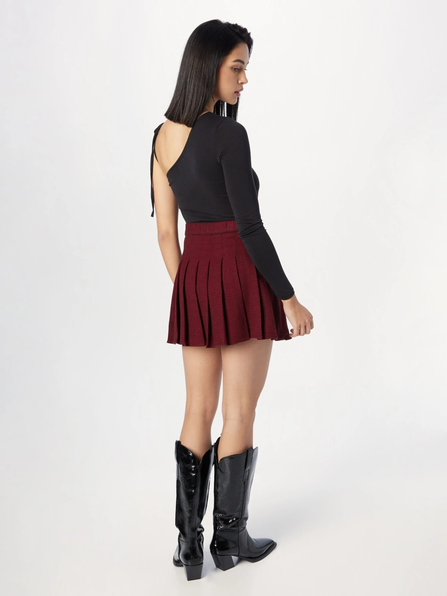 Hollister Mini Rokken Rok Dames Rood 6 Hollister Mini Rokken Rok Dames Rood - Afbeelding 4