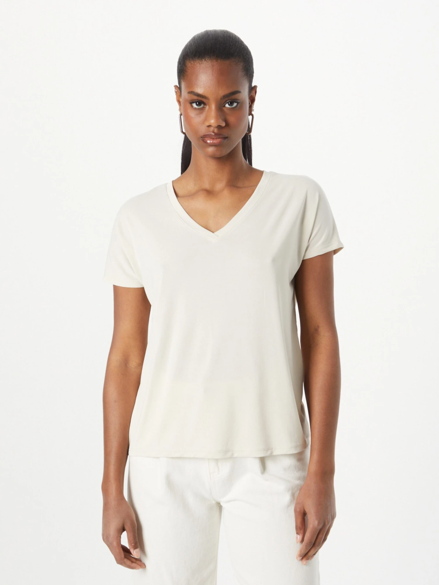 MOSS COPENHAGEN T-shirts Shirt Fenya Dames Taupe 5 MOSS COPENHAGEN T-shirts Shirt Fenya Dames Taupe - Afbeelding 3