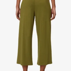 Marc O'Polo Pantalons Loosefit Broek Dames Groen -About You Winkel aab699c031fbc7b9a9a5fe949bed7600 scaled