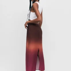 PULL & BEAR Maxi Rokken Rok Dames Bruin / Cognac / Pueblo -About You Winkel aad00b2d852fc3e866861b29c14a71fd scaled