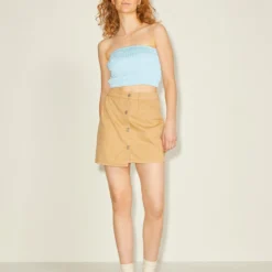 JJXX Crop Tops Top Magdalena Dames Lichtblauw -About You Winkel ab10f4996757f7f2b625a210cf97f4a2 scaled