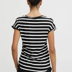 B.young T-shirts Shirt Pamila Dames Zwart / Wit -About You Winkel ab82003bdbb21bcf1b5a6117a74dca7b scaled