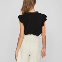 Vila Blouse Tops Blouse Lucia Dames Zwart -About You Winkel ababbcd0af0ece1377def4c30df940ac scaled