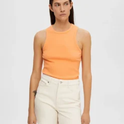 Selected Femme Tanktops Top Dames Oranje -About You Winkel ad24eabf544ac36ebb6891d9879a932c scaled