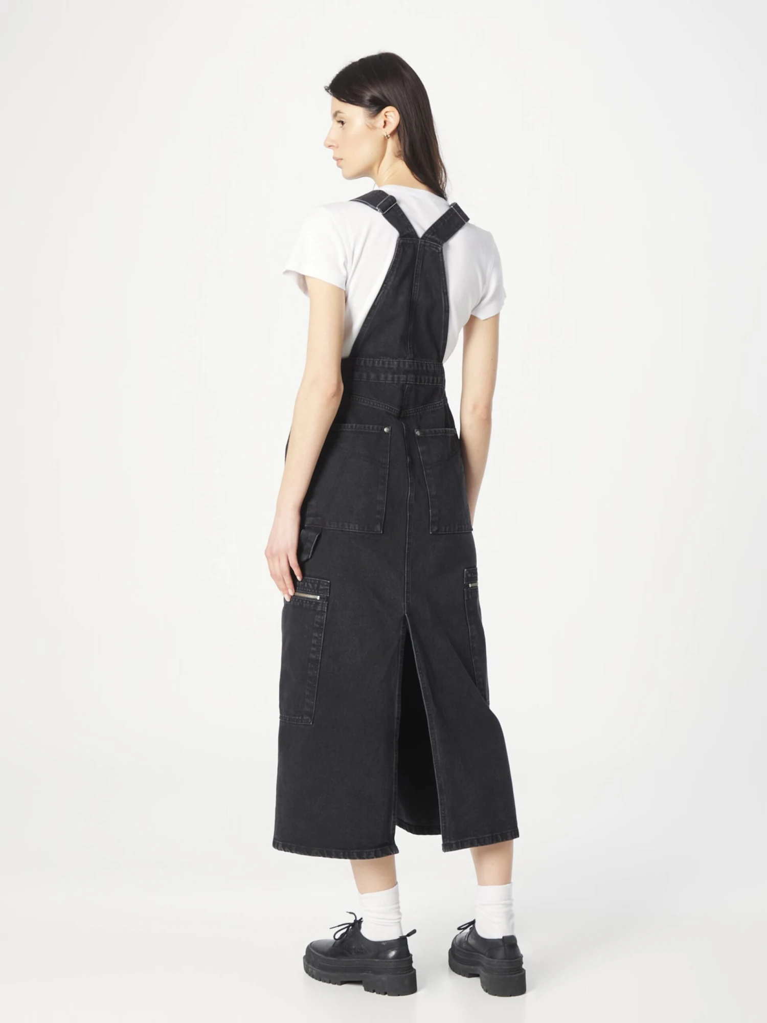 The Ragged Priest Spijkerrokken Overgooier RHEA Dames Zwart 6 The Ragged Priest Spijkerrokken Overgooier RHEA Dames Zwart - Afbeelding 4