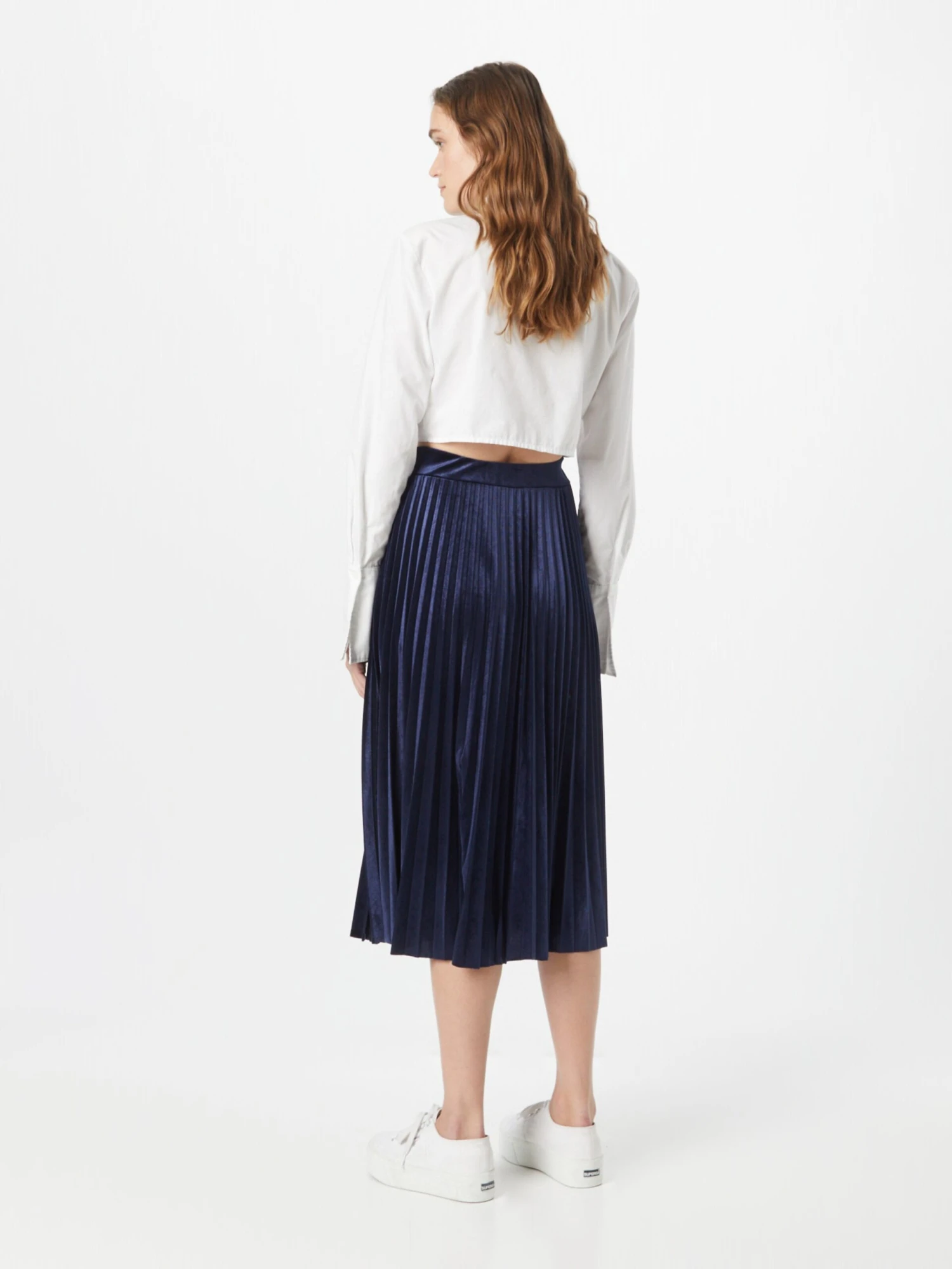 Herrlicher Midi Rokken Rok Lysann Dames Donkerblauw 6 Herrlicher Midi Rokken Rok Lysann Dames Donkerblauw - Afbeelding 4