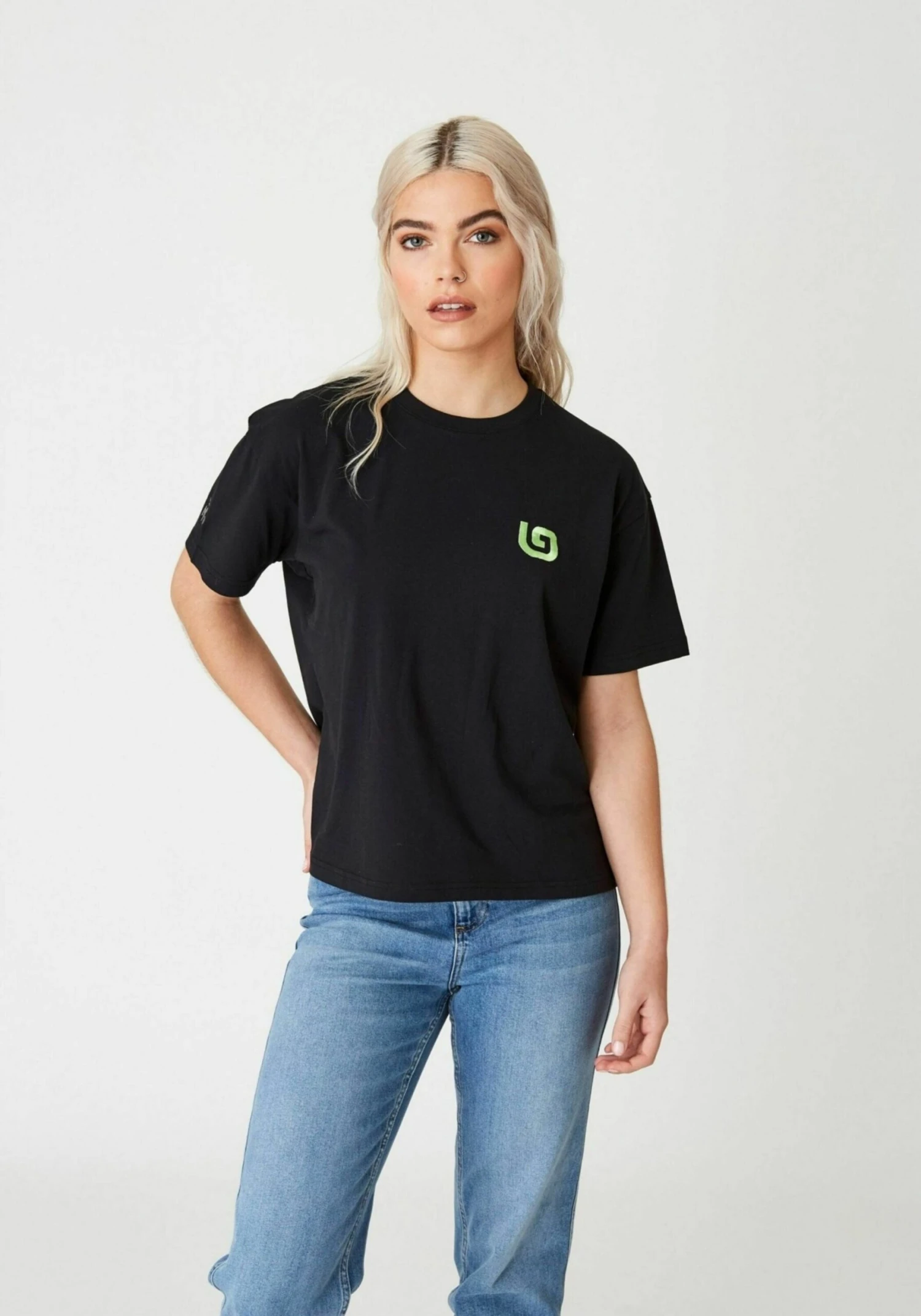 T-shirts Shirt BWINDI Dames Zwart 4 T-shirts Shirt BWINDI Dames Zwart - Afbeelding 2