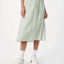 Minimum Midi Rokken Rok Frejas Dames Crème / Smaragd 9 Minimum Midi Rokken Rok Frejas Dames Crème / Smaragd -About You Winkel b0cb3008092e12a3a75fae3183e60950 scaled